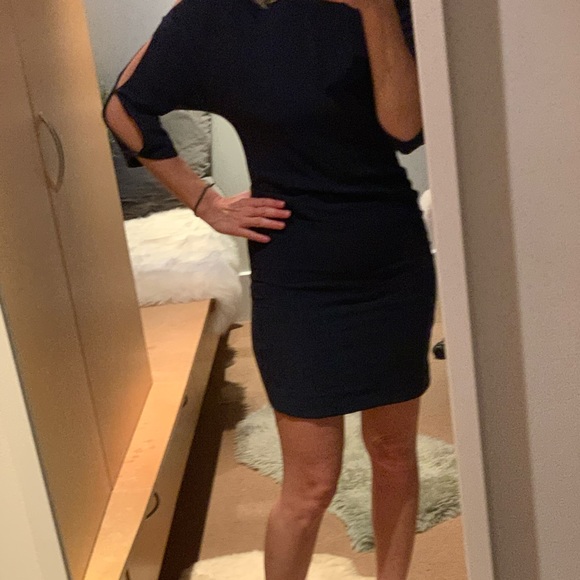 HALSTON HERITAGE cocktail mini dress - Picture 3 of 5